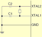 Схема подключения кварца
